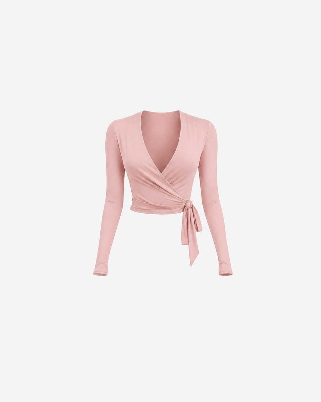 Pinkish Wrap Top