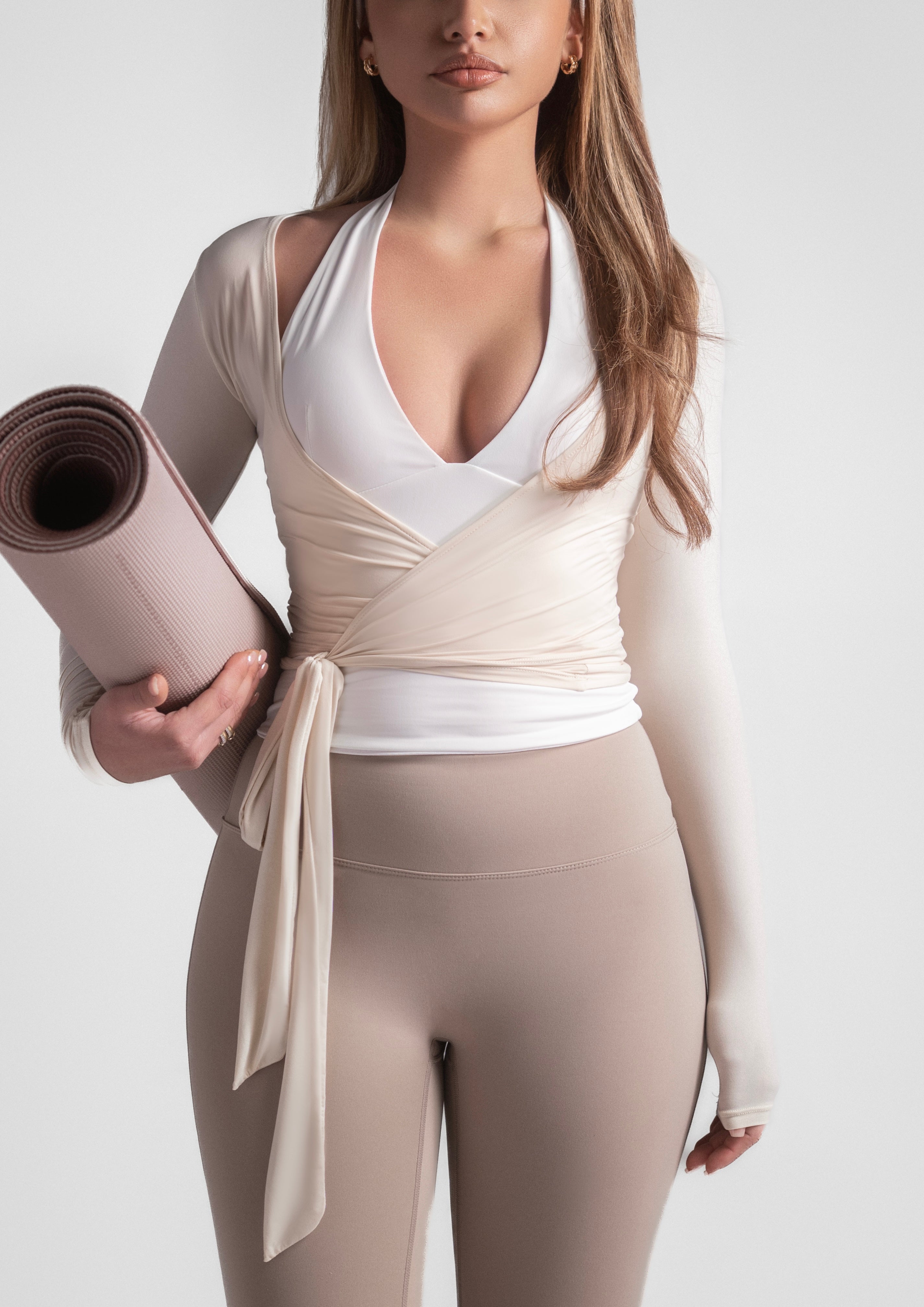 Vanilla Wrap Top